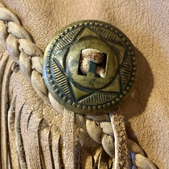 Vintage JAMIN LEATHER Fringe Motorcycle Jacket - Picture 2 of 12